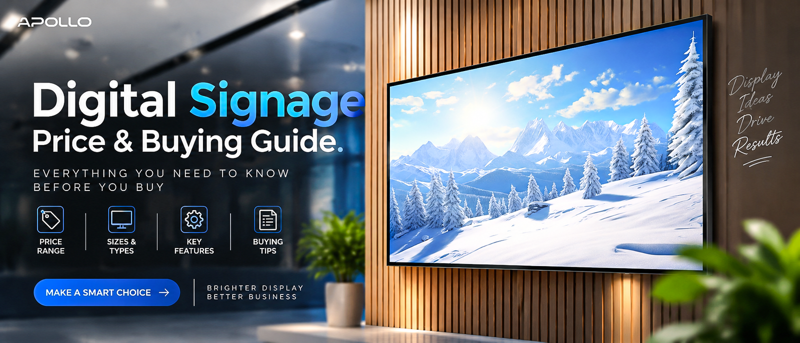 Digital Signage Pricing Guide | Apollo