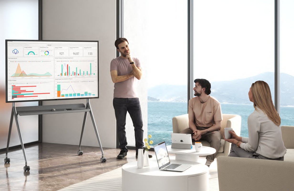 Apollo AIP-INKO Interactive Flat Panel Mobile Stand feature
