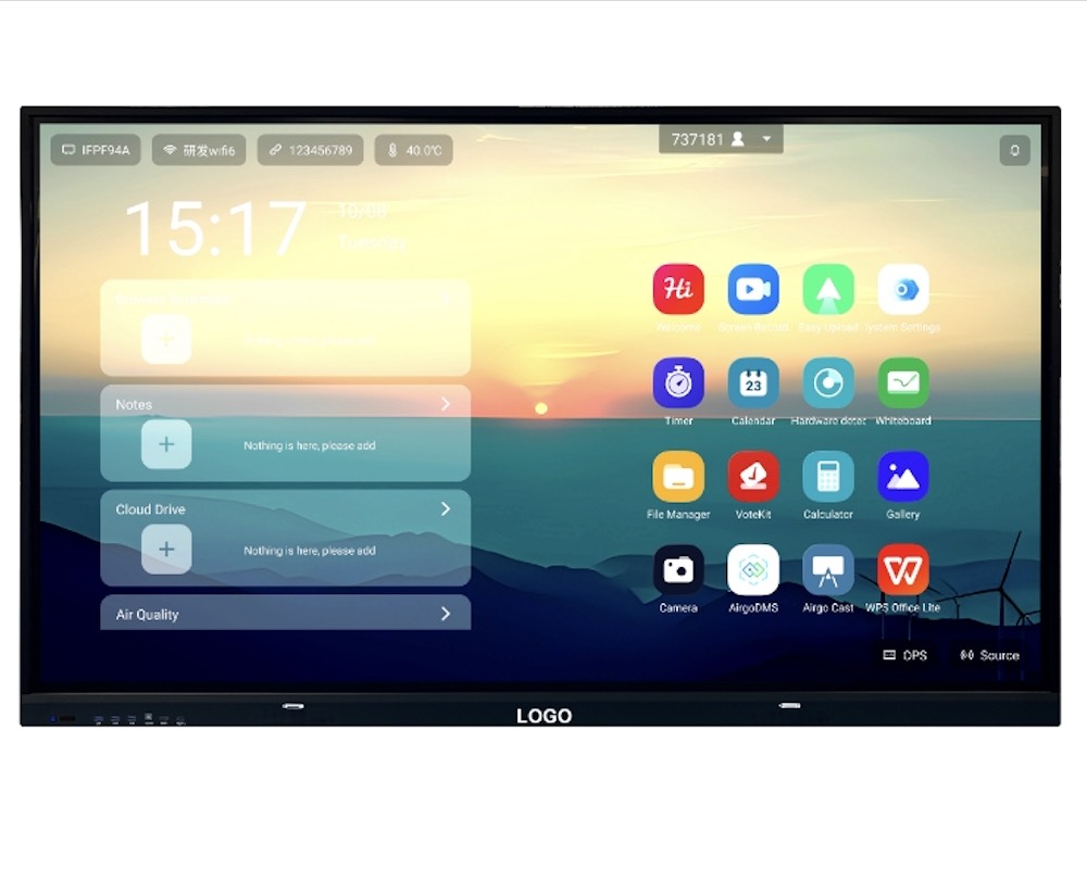 Apollo AIP9679-Q Android 14.0 Interactive Flat Panel